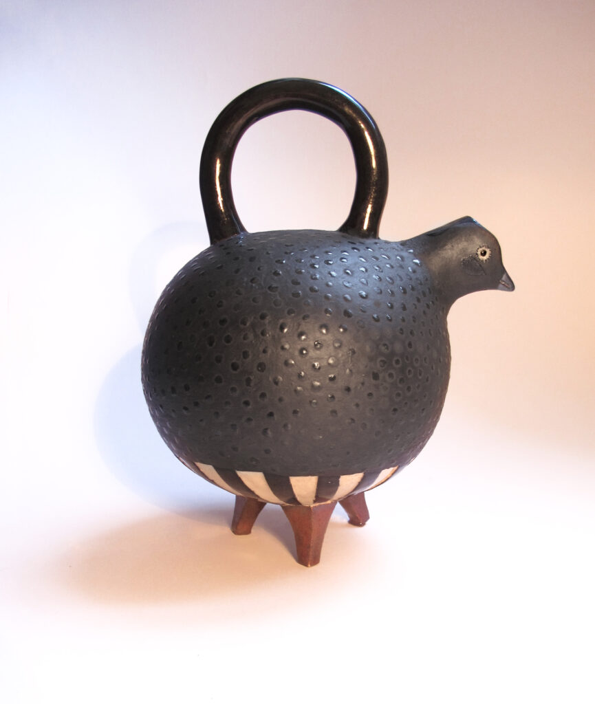 guinea fowl jug, Annabelle Buxton (1/8)