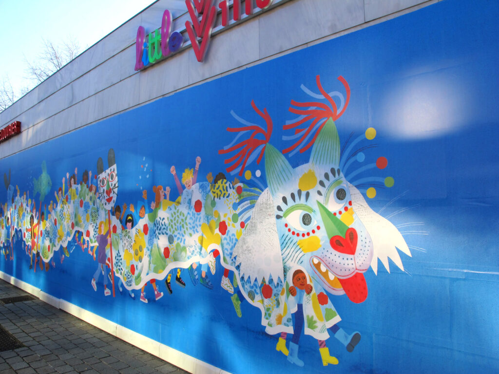 Fresque Dragon, Annabelle Buxton (3/5)