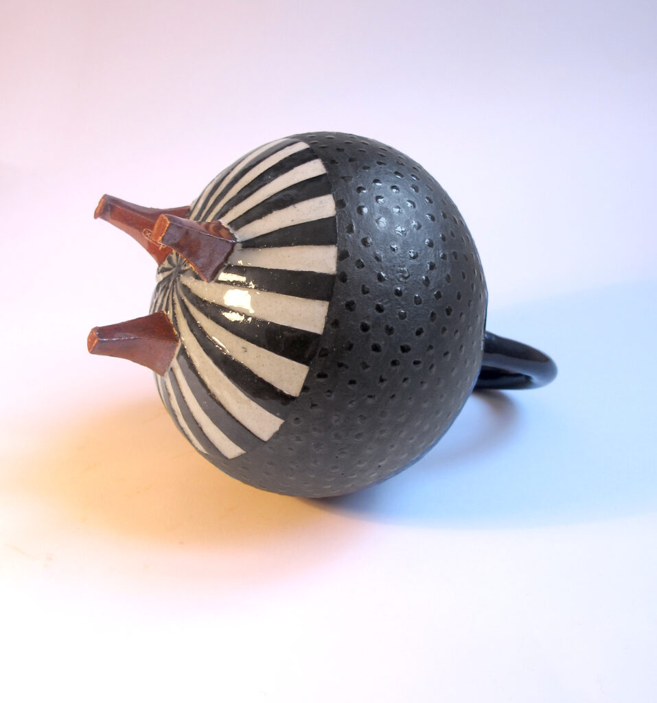 guinea fowl jug, Annabelle Buxton (5/8)