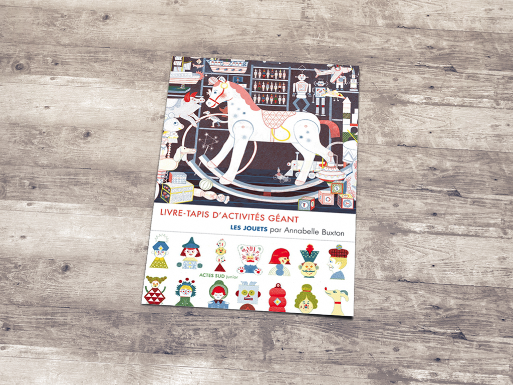 Livre-tapis jouets, Annabelle Buxton (1/9)