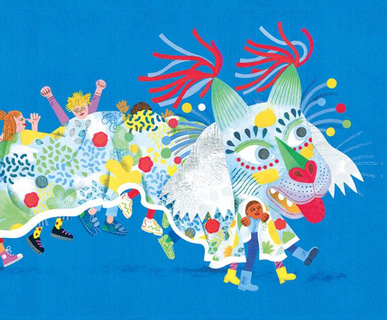 Fresque Dragon