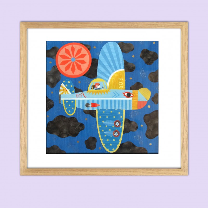 Blue Airplane
